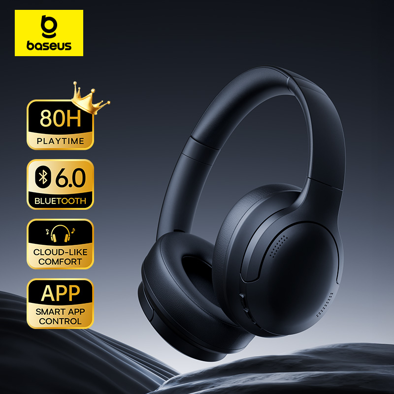 Anc Wireless Over Ear Headphones - Baseus BH1 Lite ENC Kabellose Kopfhörer
