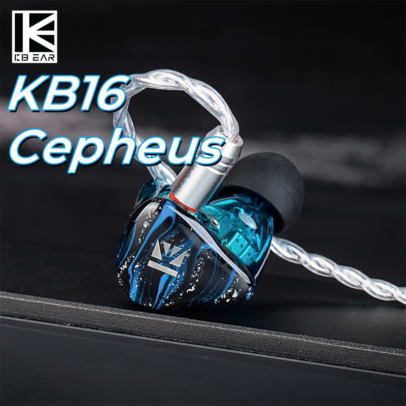 Planar Magnetic Iem Earphones - KBEAR Cepheus KB16 In-Ear-Kopfhörer mit kabelgebundenem