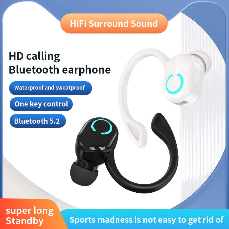 Open Ear Air Conduction Headphones - VAORLO Bluetooth 5,2 Kopfhörer Wasserdichte Drahtlose