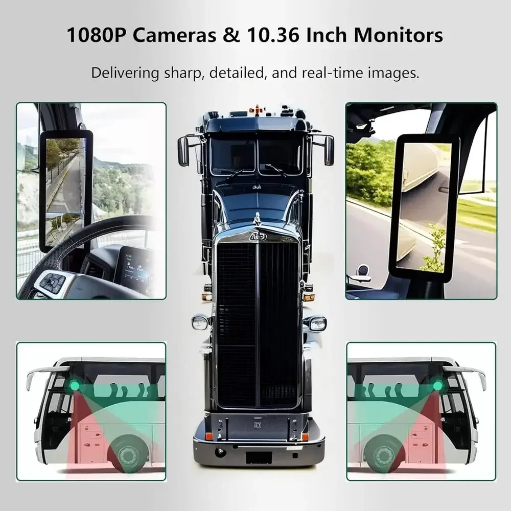 Doppelmonitor-LKW-Kamerasystem – Cameras Bewertung und Preis