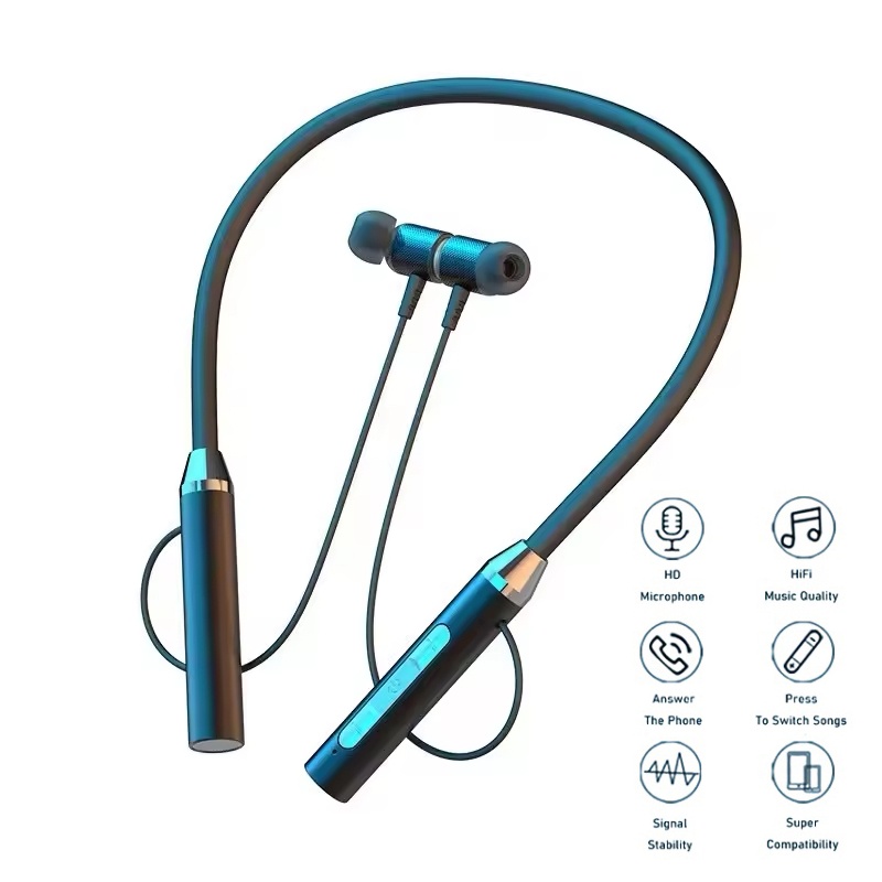 Drahtlose Bluetooth-Kopfhörer  – Magnetic Neckband Sports Earphones Bewertung und Preis