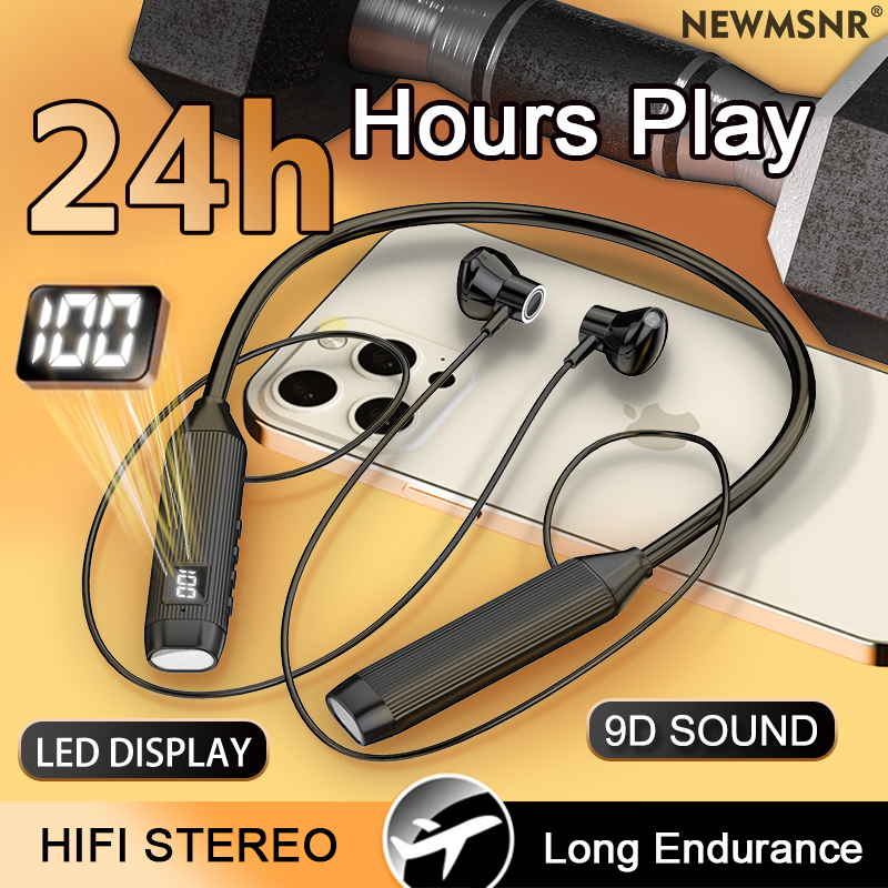 TWS LED Display Super Power Dr – Magnetic Neckband Sports Earphones Bewertung und Preis