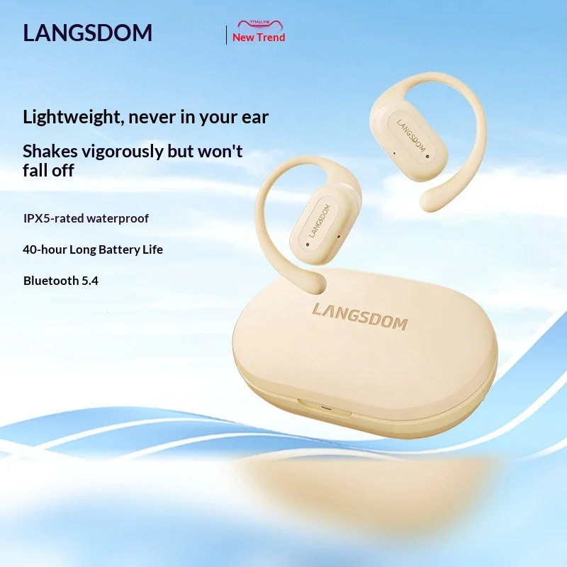 LANGSDOM TS17 Open-Ear Bluetoo – Bone Conduction Running Headphones Bewertung und Preis