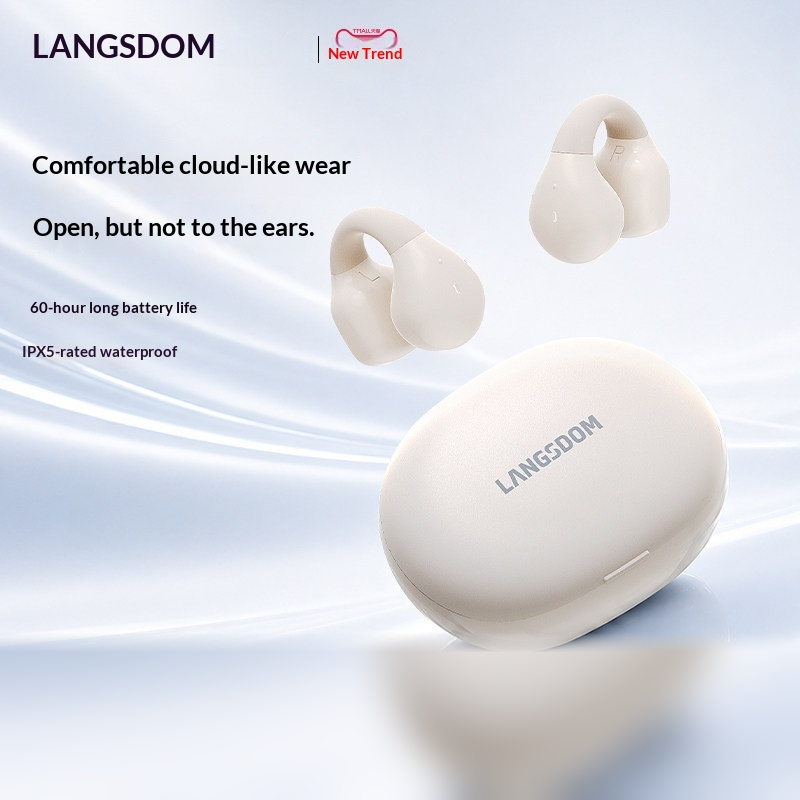 LANGSDOM TS03PRO Open-Ear-Clip – Bone Conduction Running Headphones Bewertung und Preis