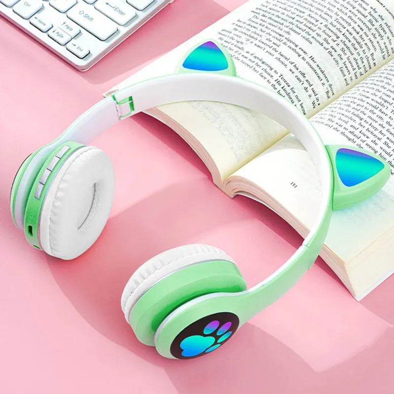 Katzenohren Kabellose Kopfhöre – Cat Ear Bluetooth Headset Led Bewertung und Preis