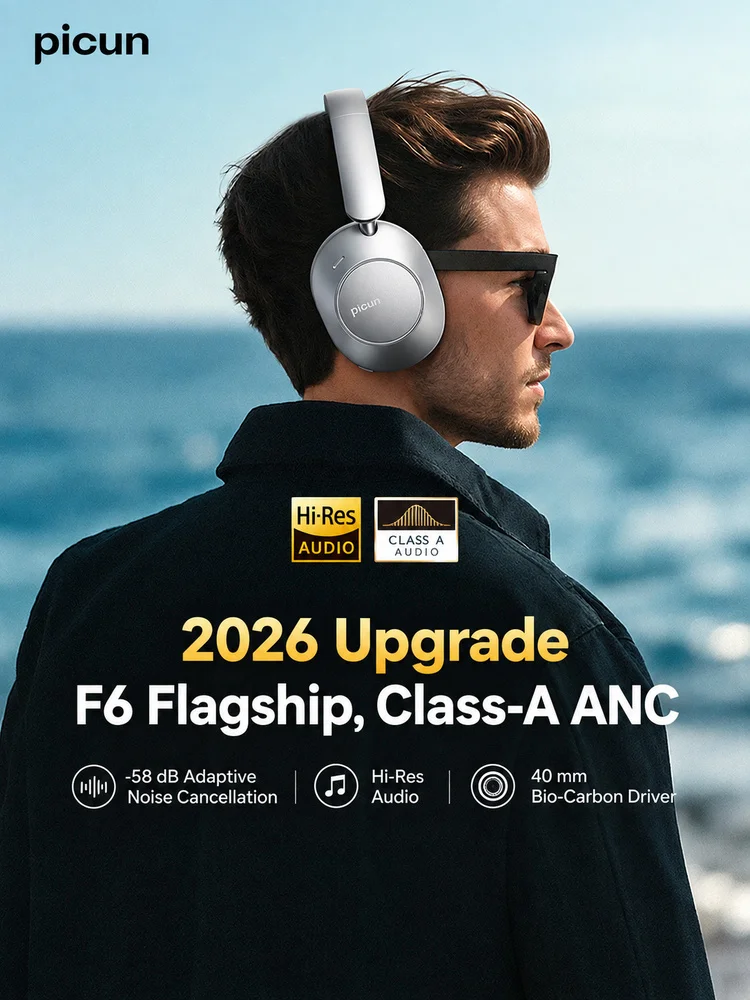 Picun F6 Over-Ear Kabellose Ko – Anc Wireless Over Ear Headphones Bewertung und Preis