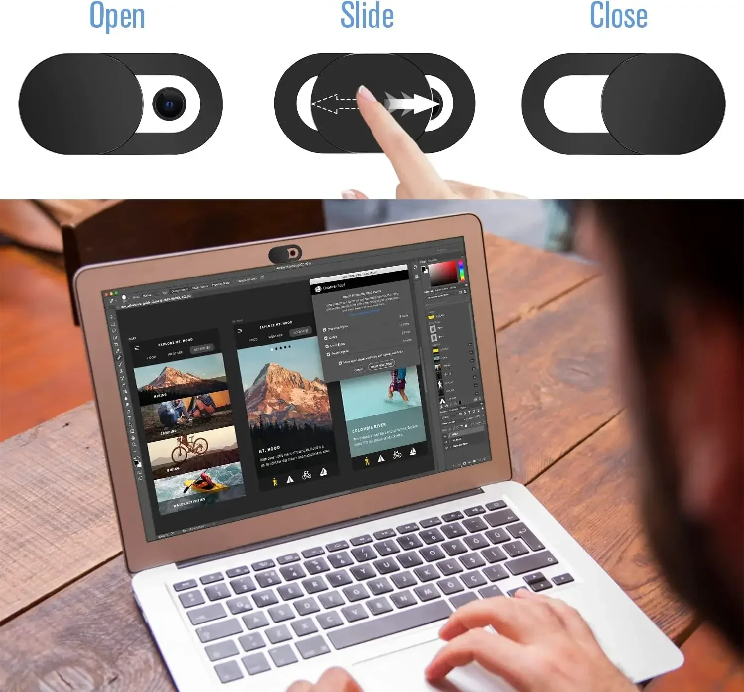 Webcam-Abdeckung Laptop-Kamera – Tablets Bewertung und Preis