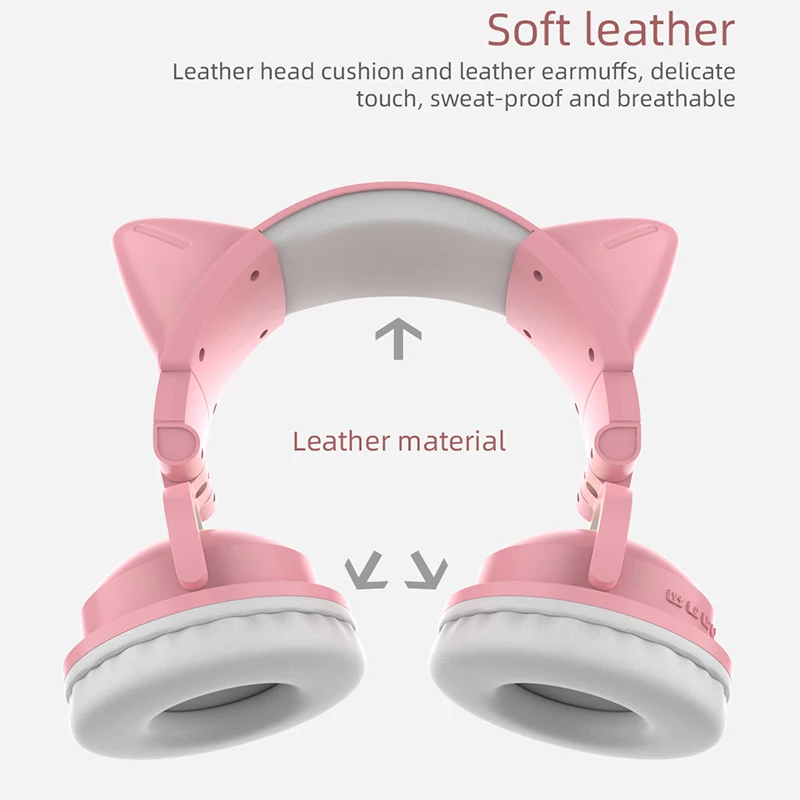 ZW068 Bluetooth Kopfhörer LED  – Cat Ear Bluetooth Headset Led Bewertung und Preis
