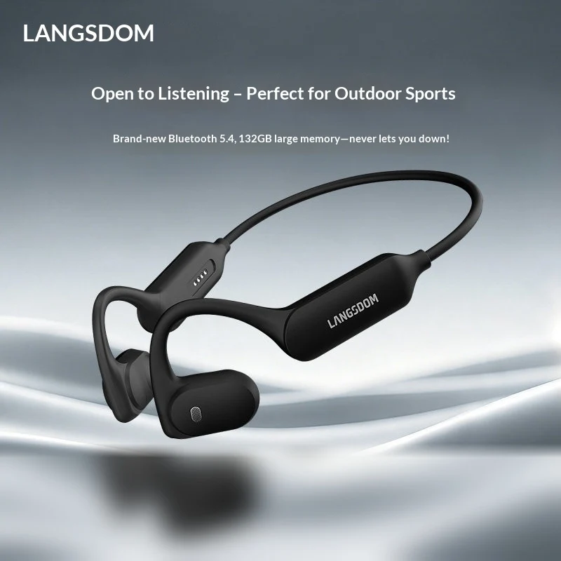 LANGSDOM AirWave Open-Ear Blue – Bone Conduction Running Headphones Bewertung und Preis