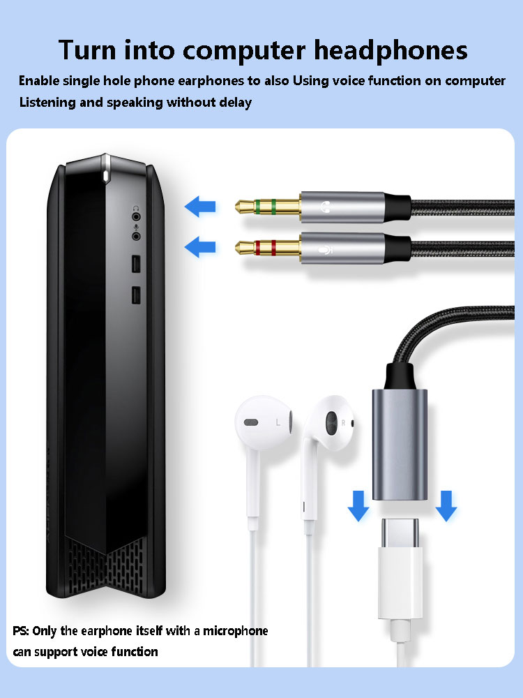 3,5-mm-Stecker auf Typ-C-Aux-A – Type C Wired Earphones With Mic Bewertung und Preis