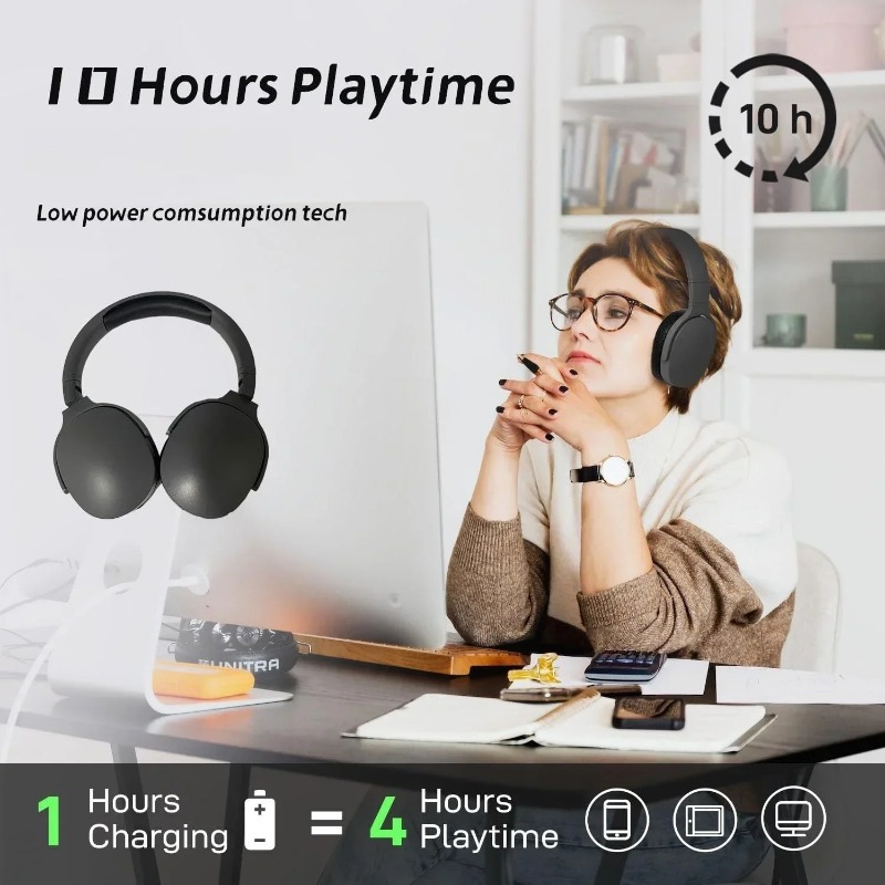 Hochwertige Bluetooth-Kabellos – Anc Wireless Over Ear Headphones Bewertung und Preis