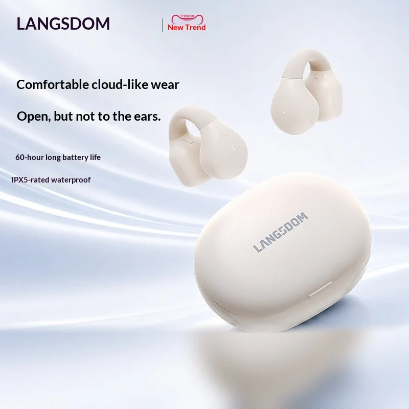 LANGSDOM TS03PRO Open-Ear-Clip – Bone Conduction Running Headphones Bewertung und Preis