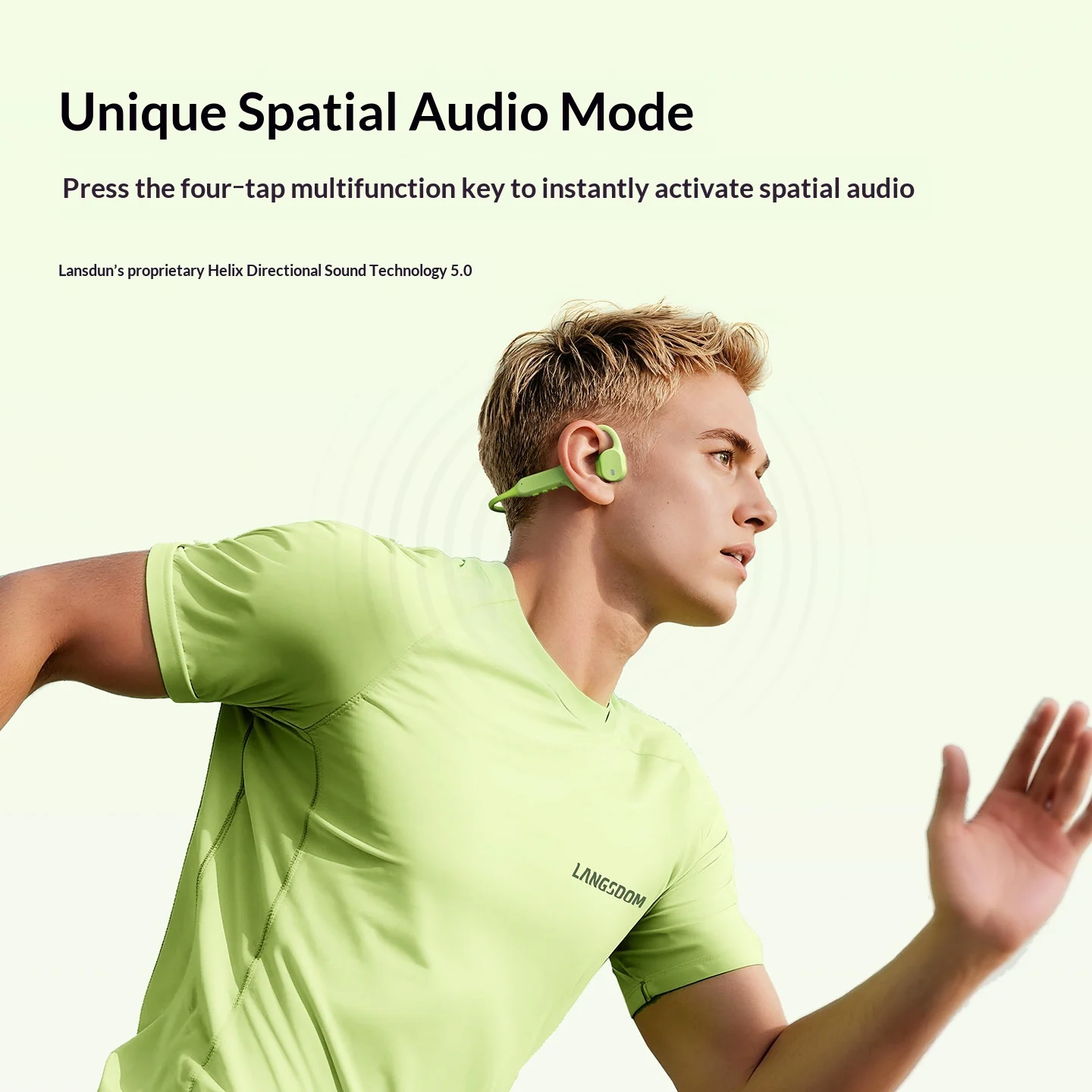 LANGSDOM AirWave Max Open-Ear  – Bone Conduction Running Headphones Bewertung und Preis