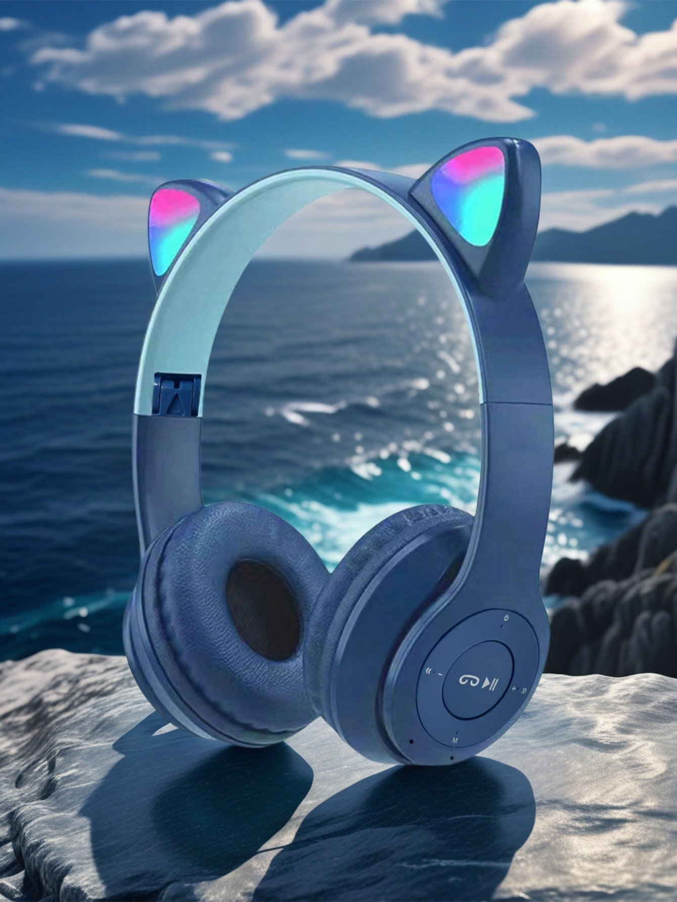 P47M Katzenohren-Kopfhörer, RG – Cat Ear Bluetooth Headset Led Bewertung und Preis