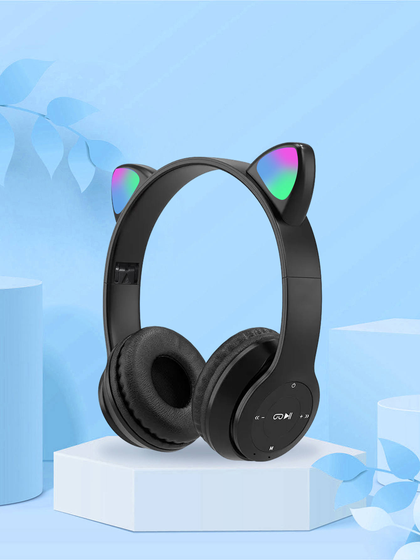 P47M Katzenohren-Kopfhörer, RG – Cat Ear Bluetooth Headset Led Bewertung und Preis